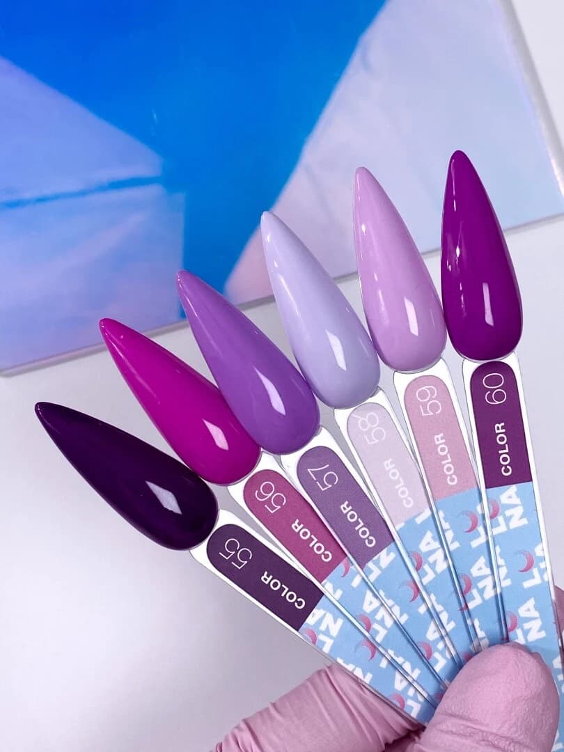 Verniz Gel – Gel Polish – Tonos Azules y Lilas – 13 ml LUNAmoon - 13