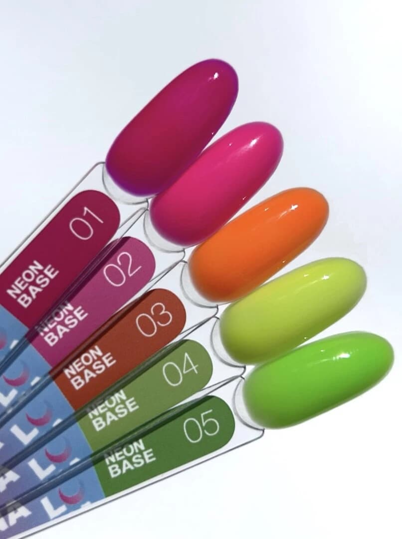 Neon Base №1 Himbeere – Neon Rosa – 13 ml LUNAmoon - 6
