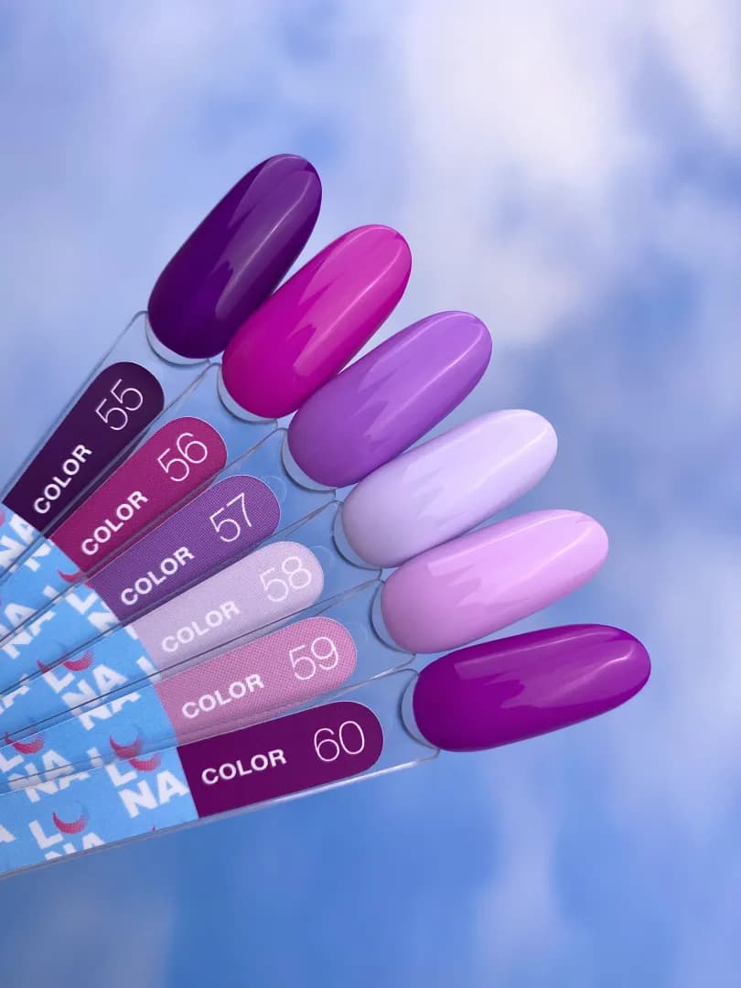 Verniz Gel – Gel Polish – Tonos Azules y Lilas – 13 ml LUNAmoon - 12