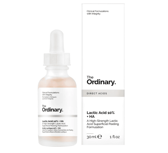 Dry Skin Serum Lactic Acid 10% + HA The Ordinary