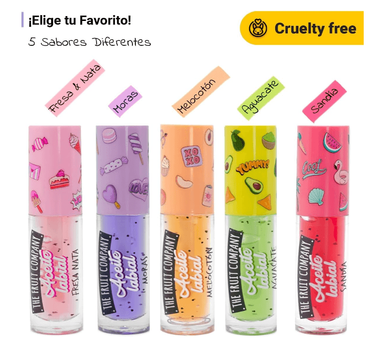 The Fruit Company Lippenöl Formel Extra Feuchtigkeit - 4