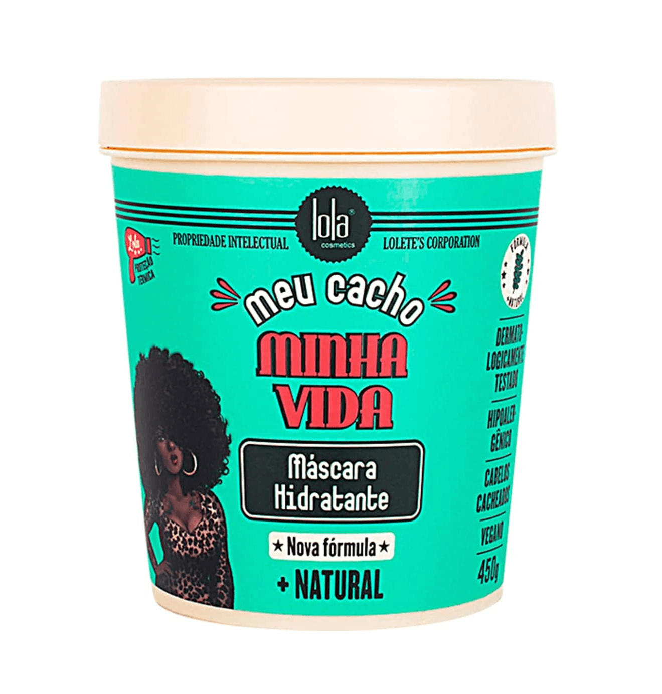 Masque Hydratante Meu Cacho Minha Vida 450g Lola Cosmetics
