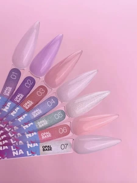 Opal Base Nº6 – Pêssego Glitter – 13 ml LUNAmoon - 5
