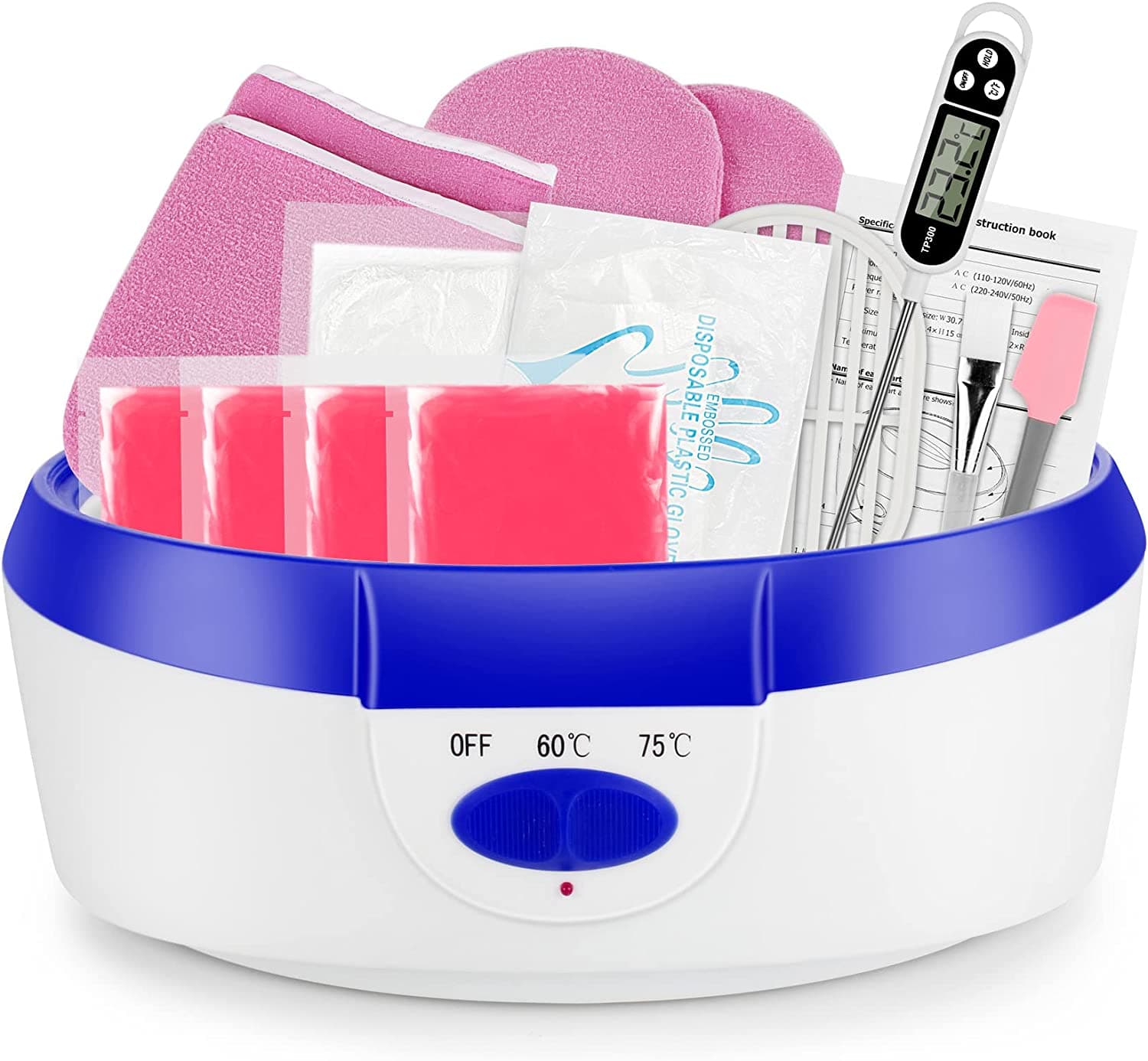 Complete Paraffin Bath Kit for Hands and Feet