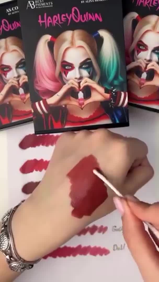 Kit 6 Hybride Pigmente für Lippen Harley Quinn - AS COMPANY - 4