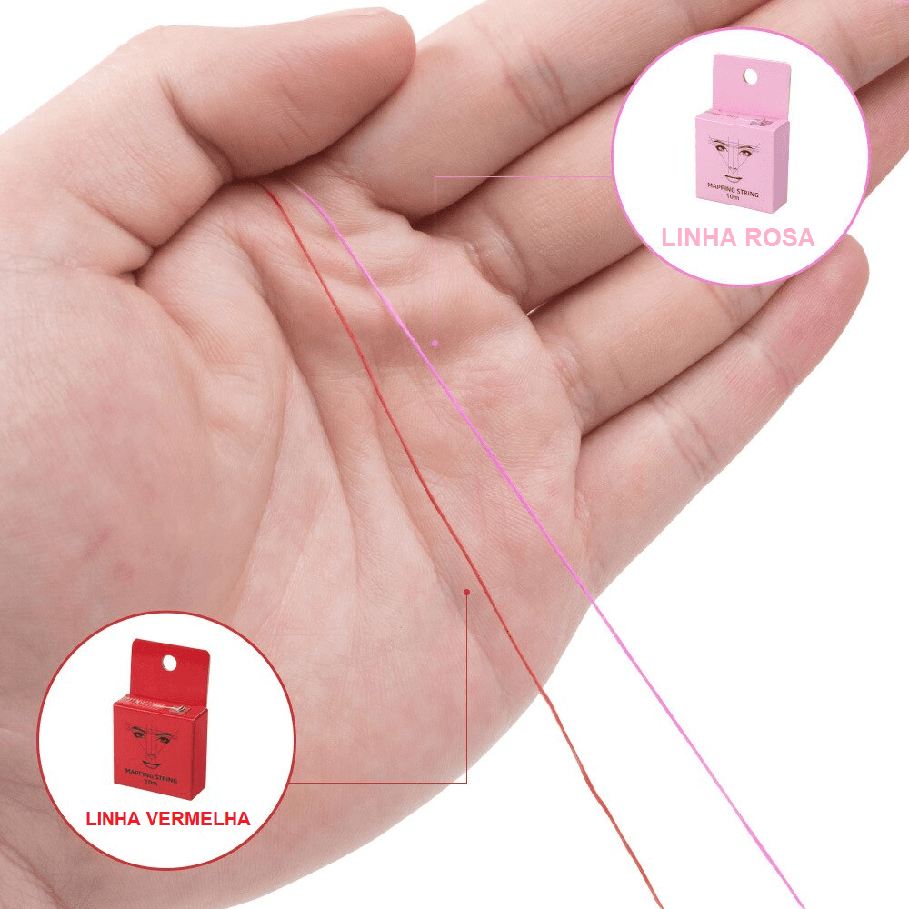 Pink Marking Line for Eyebrows - 2