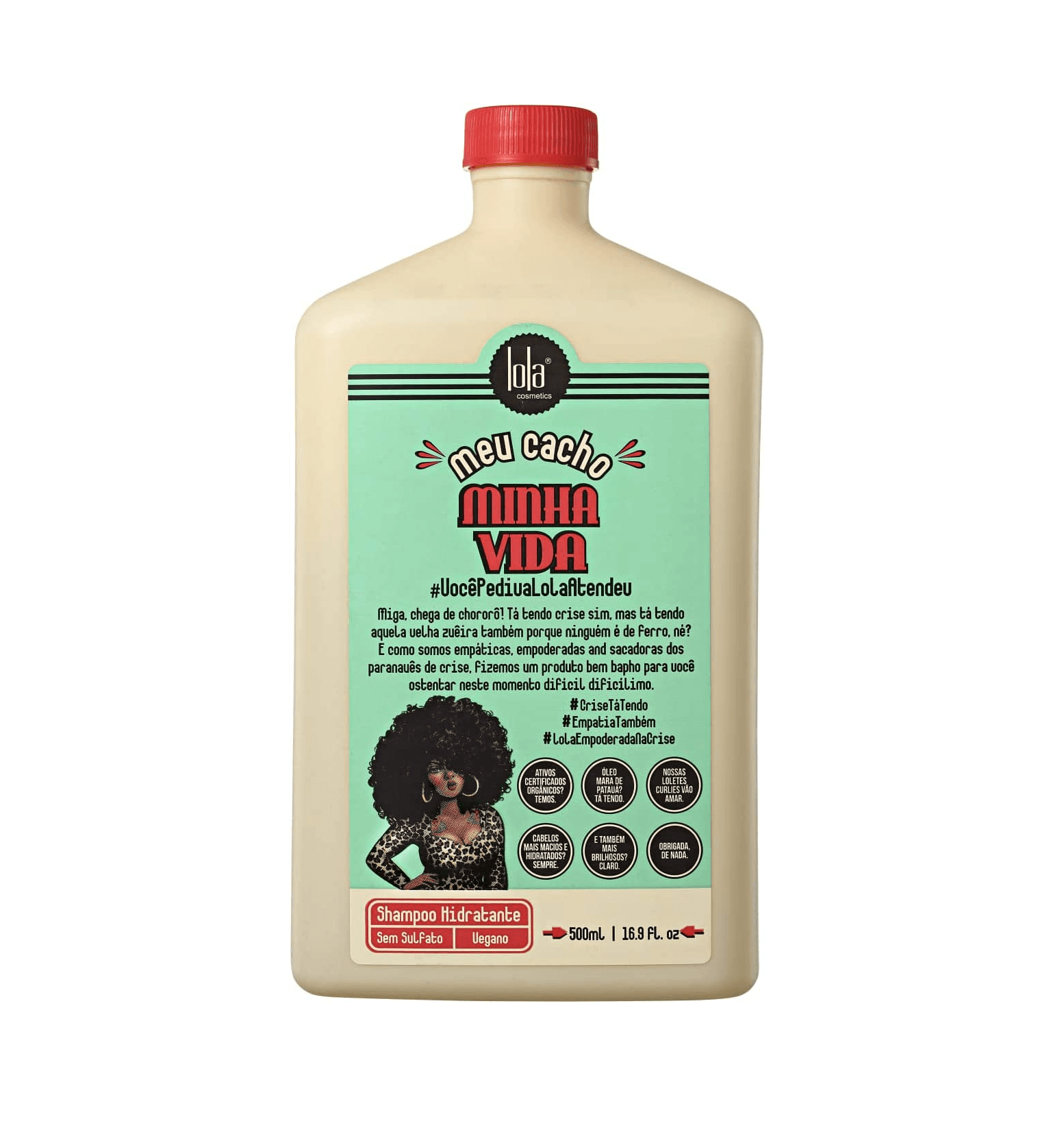 Shampoo Meu Cacho Minha Vida 500ml Lola Cosmetics