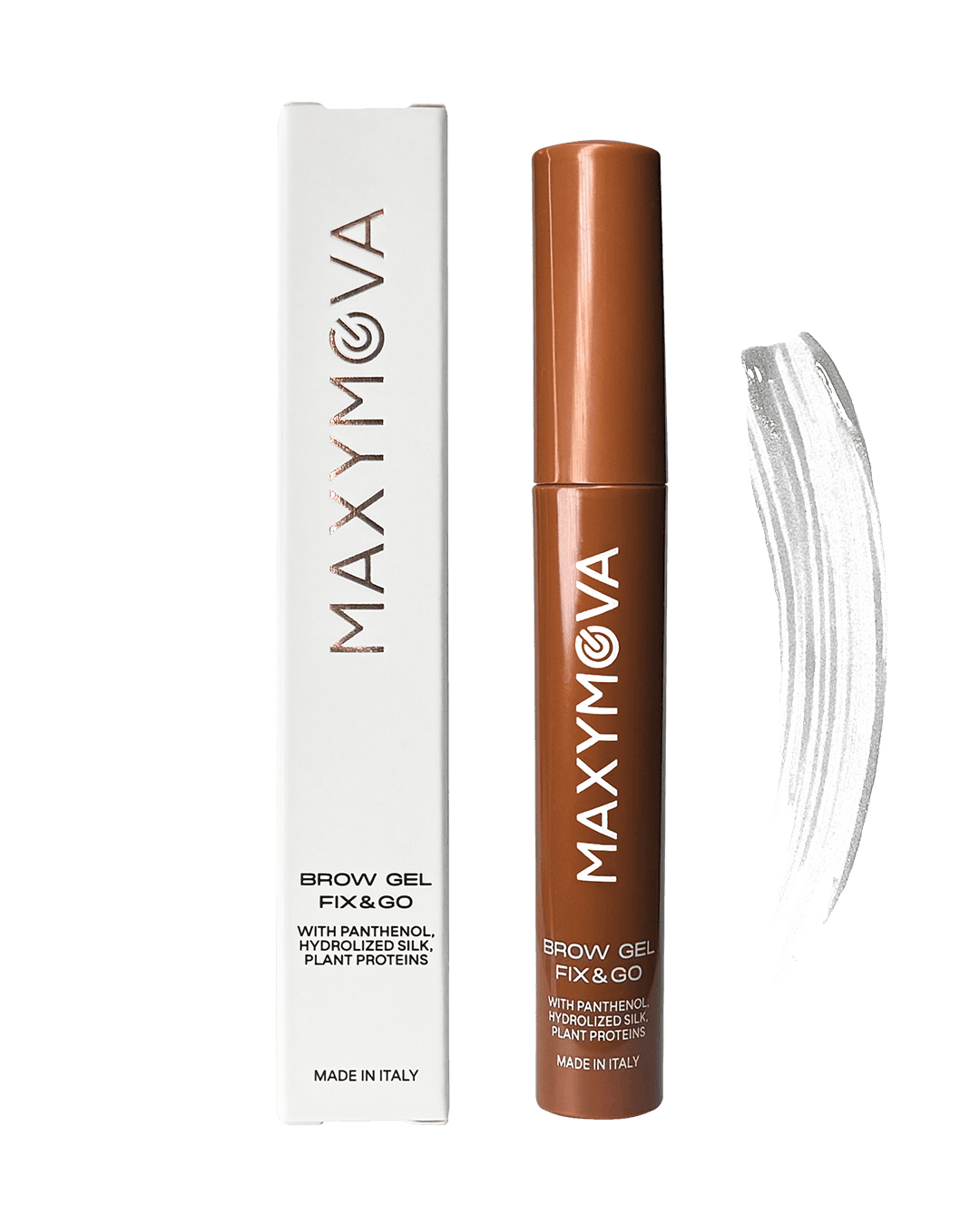 Maxymova Brow Gel Fix & Go, Gel Transparente