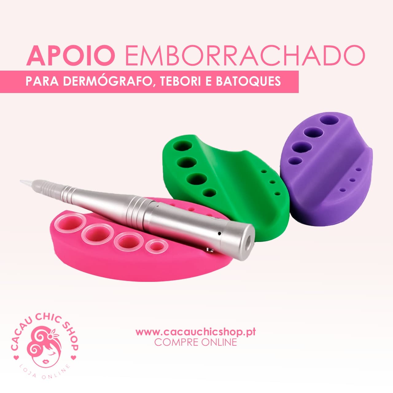 Soporte de Goma P/ Material