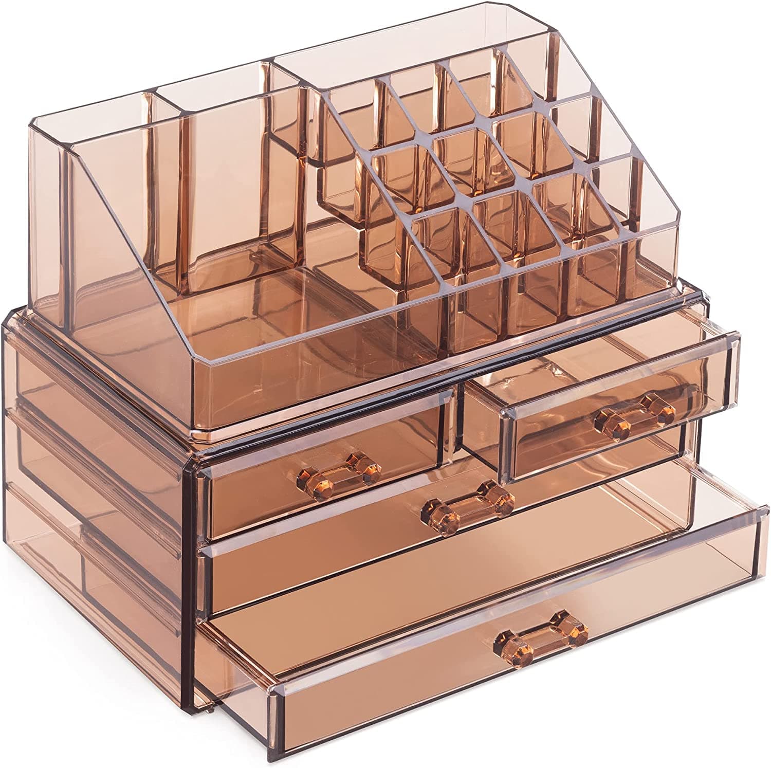 Transparenter XL Make-up/Cosmetik Organizer - 1