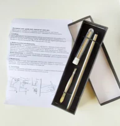 Bolígrafo Navaja Barbero Razor Pen - 2