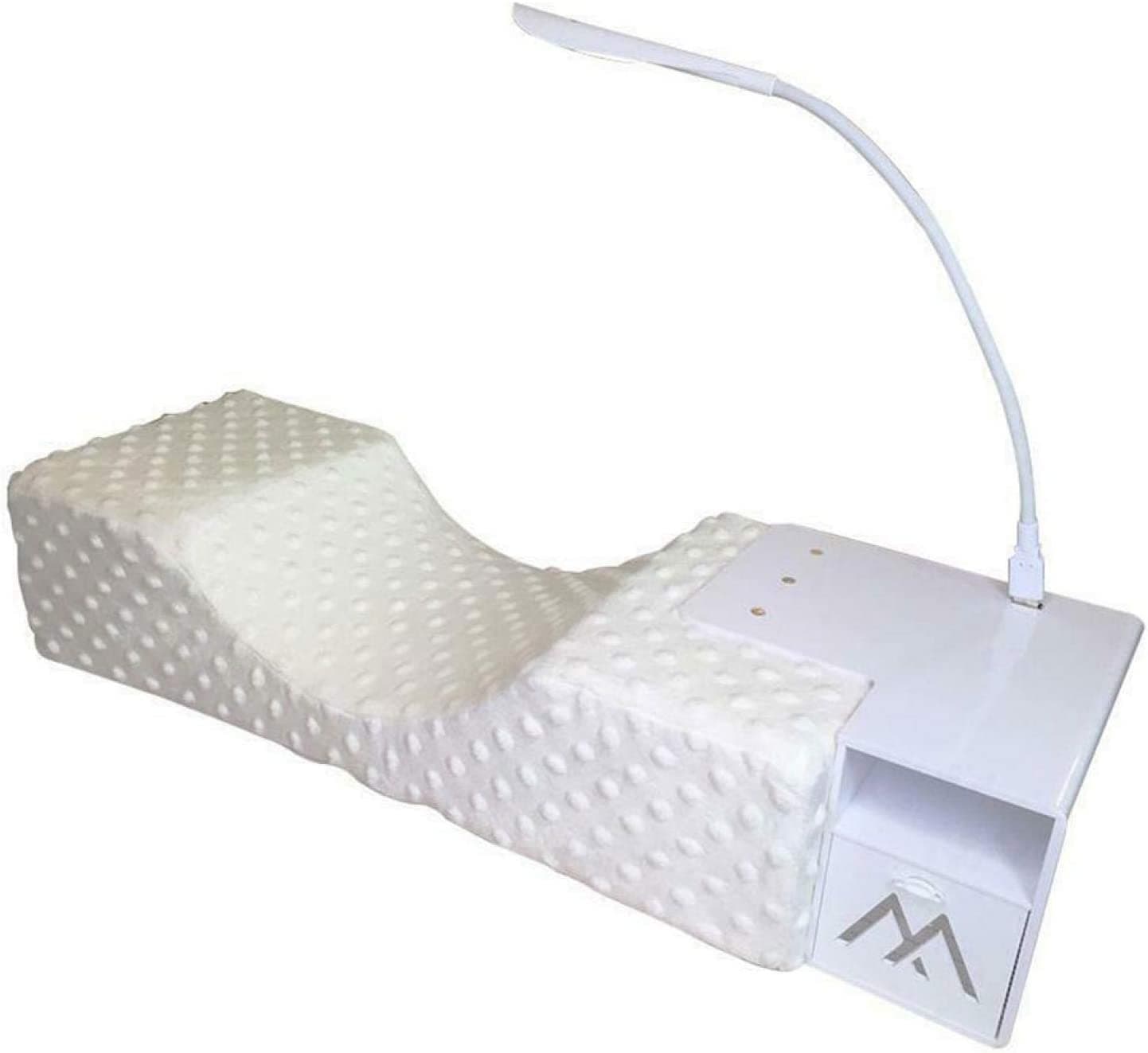 Almohada Apoyo Cuello + Soporte + Lámpara Led - 1