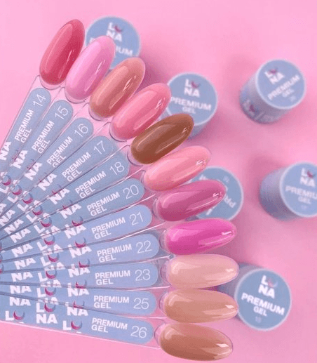 Gel Premium Nr. 16 – Aufbaugel Beige Rosé – 15 ml LUNAmoon - 3