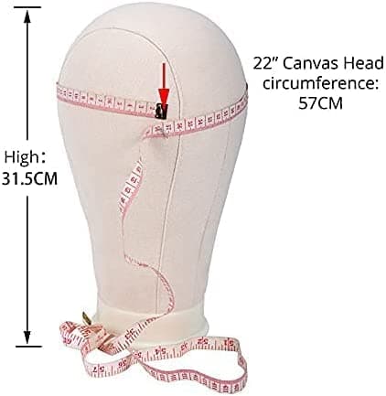 Mannequin Head for Wig with Tripod + Accessories - 2