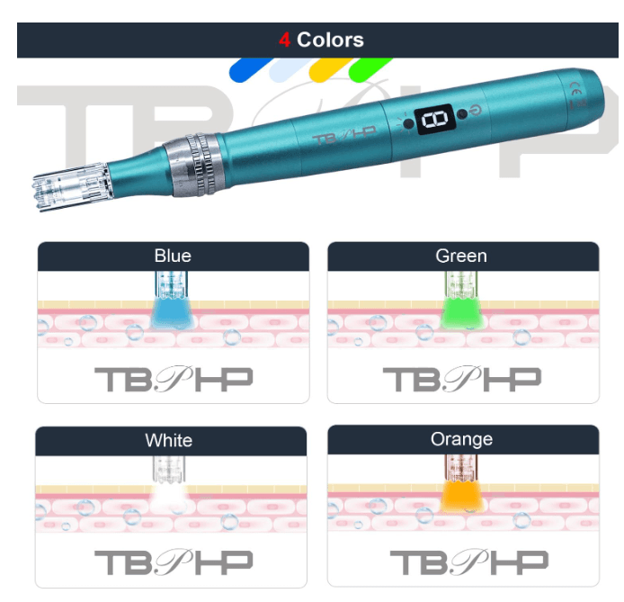 Kit DermaPen Blue Inalámbrico + 25 Cartuchos + 2 Baterías - 5