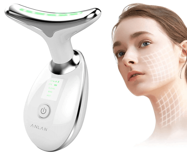 EMS-Lifting-Massagegerät & 45 °C Gesicht Hals