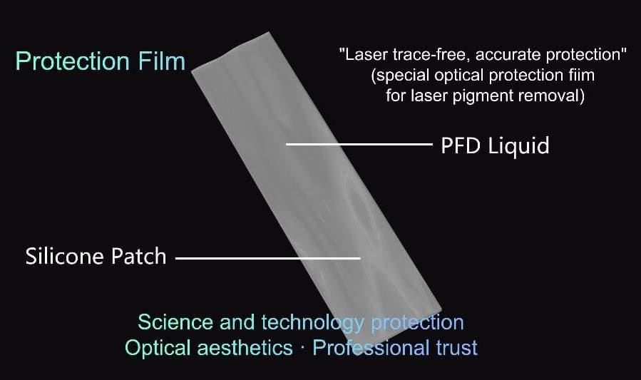 Protection Film Kit PFD Silicone for Laser Removal - 3