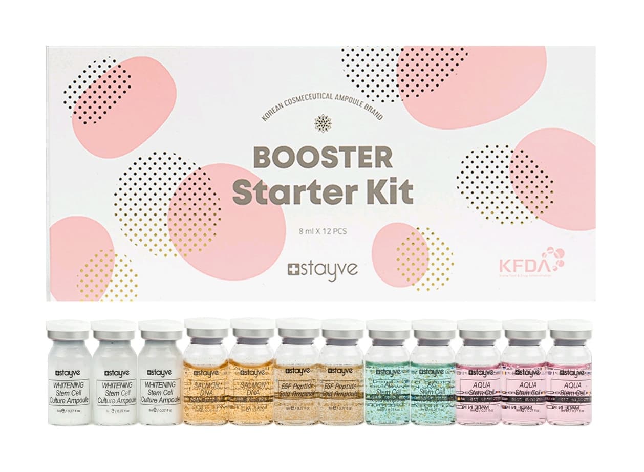BB Glow Serums Kit 12 Ampoules Stayve - Hydration, Regeneration & Luminosity