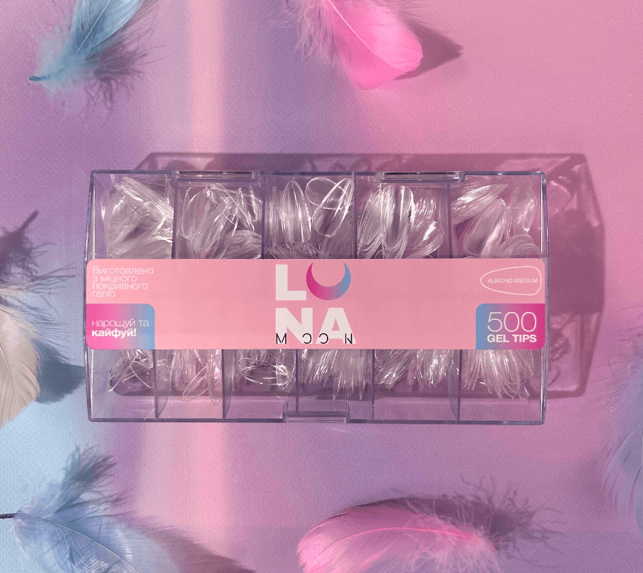 Almond Medium Tips – Amande Moyenne 500 pcs – LUNAmoon - 4