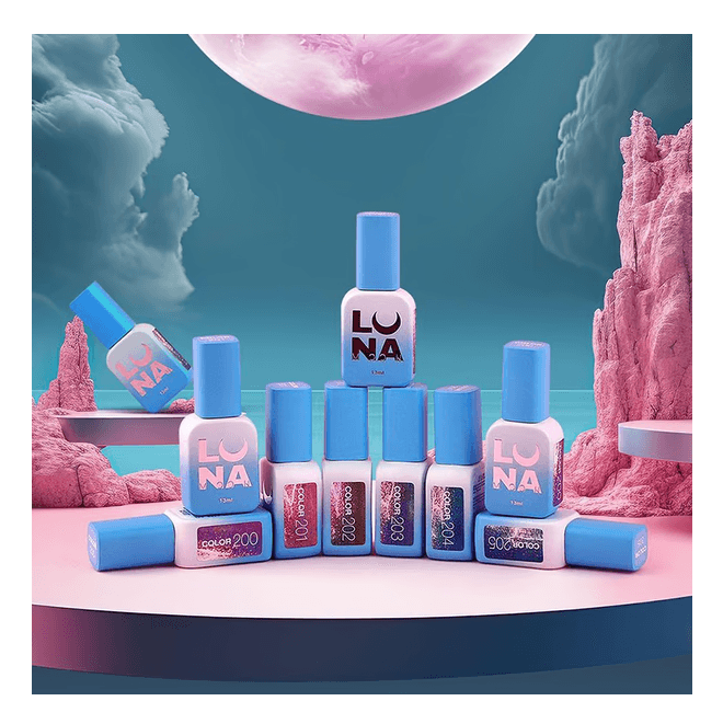 Nº203 Lavender with Shimmer – 13 ml LUNAmoon - 8
