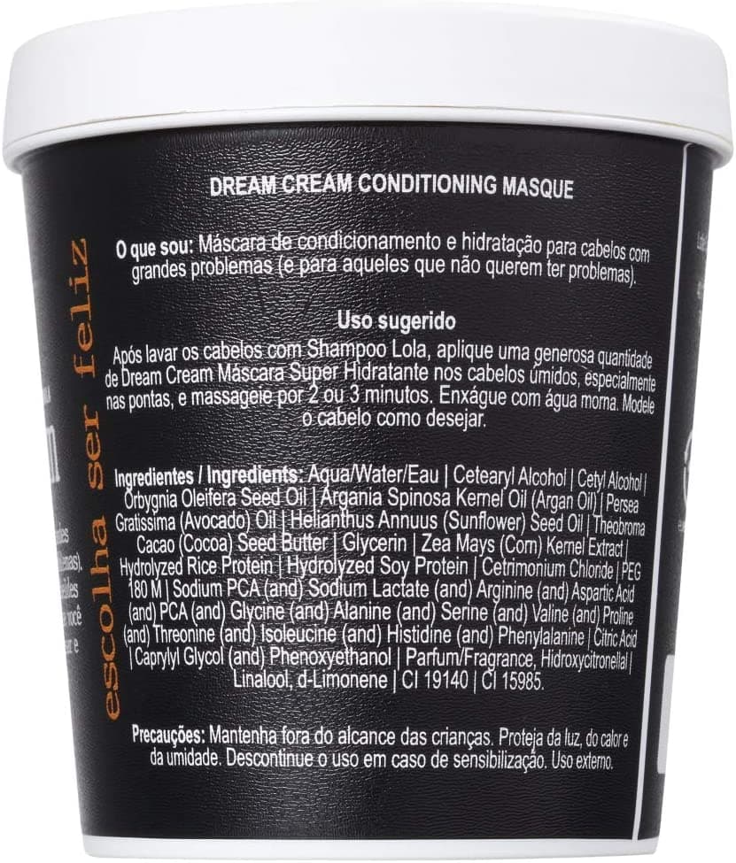 Máscara Capilar 200g Lola Cosmetics Dream Cream - 2