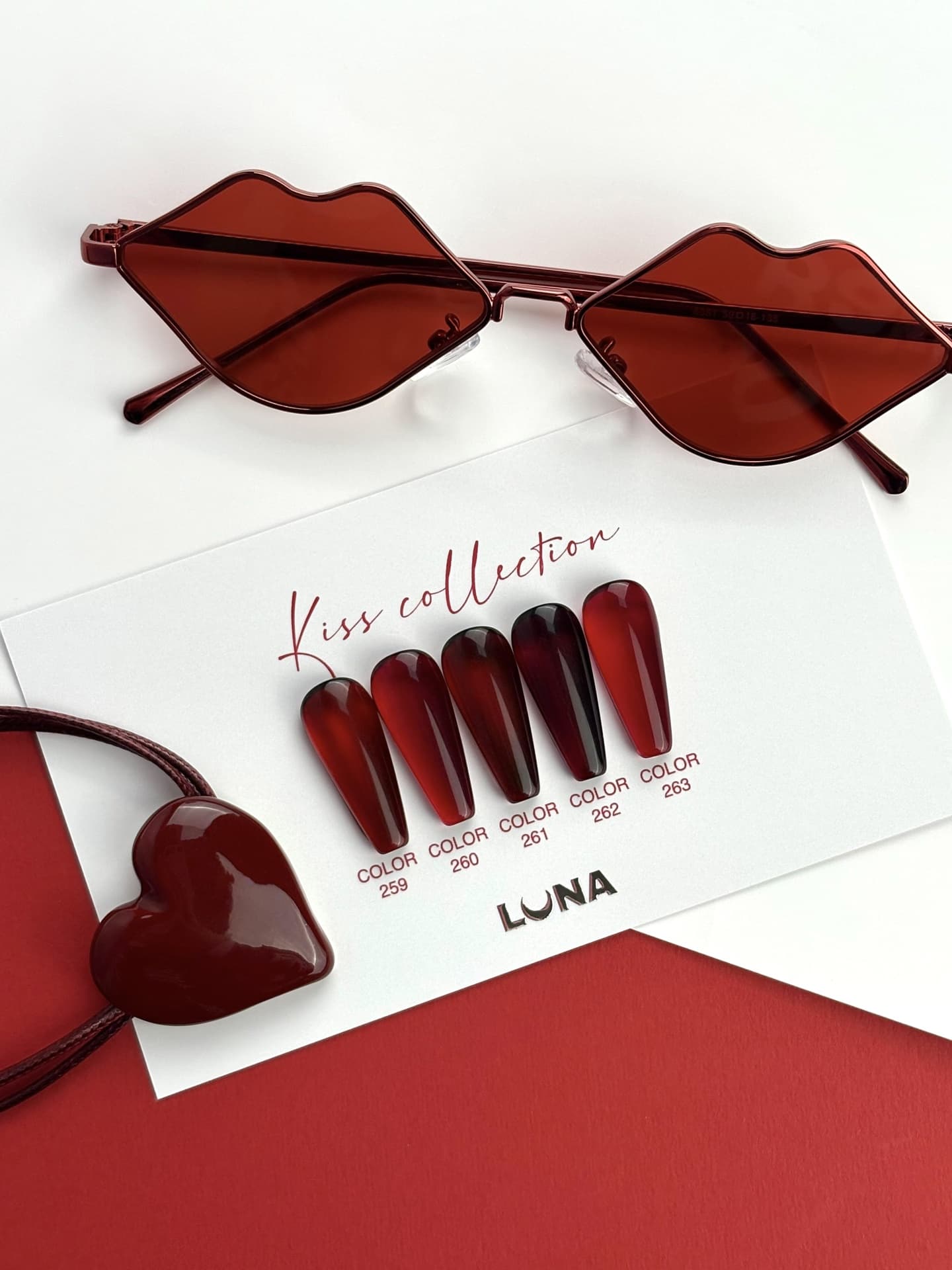 Gel-Lack💋 Kiss Collection – Translucent/Vitrail – 13 ml LUNAmoon - 6