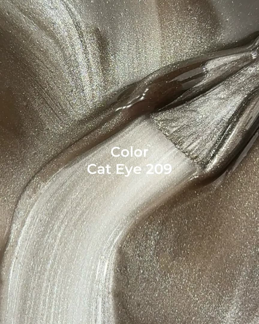 Magnetischer Gel-Lack – Cat Eye Nr. 209 Lila-Beige – 13 ml LUNAmoon - 4