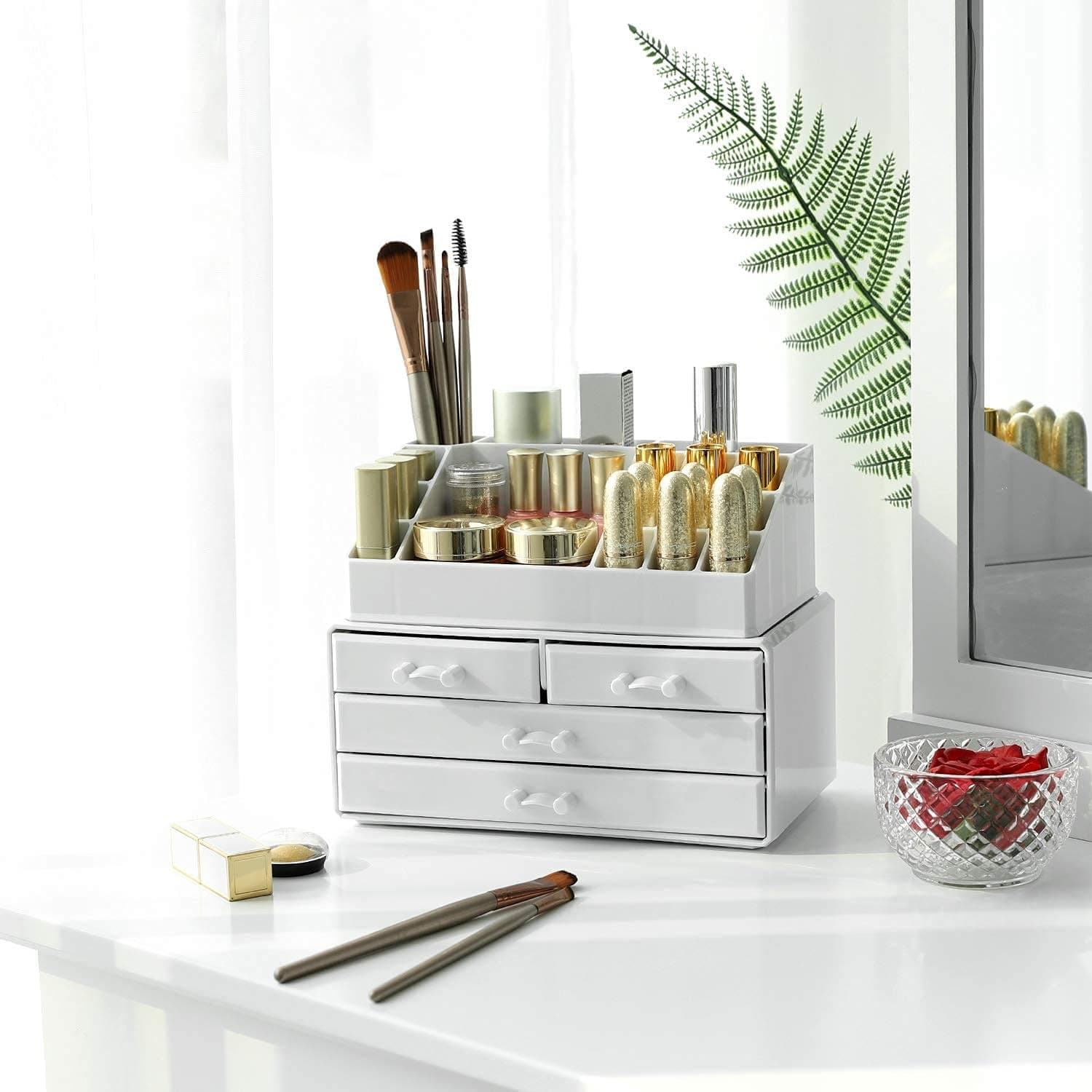 Multifunktionaler Organizer Weiß - 4