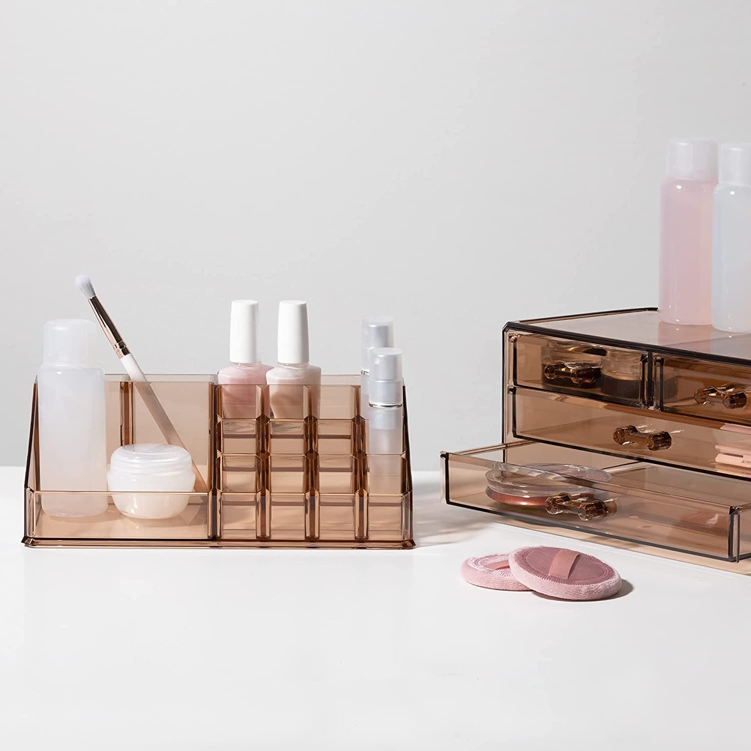 Transparenter XL Make-up/Cosmetik Organizer - 3
