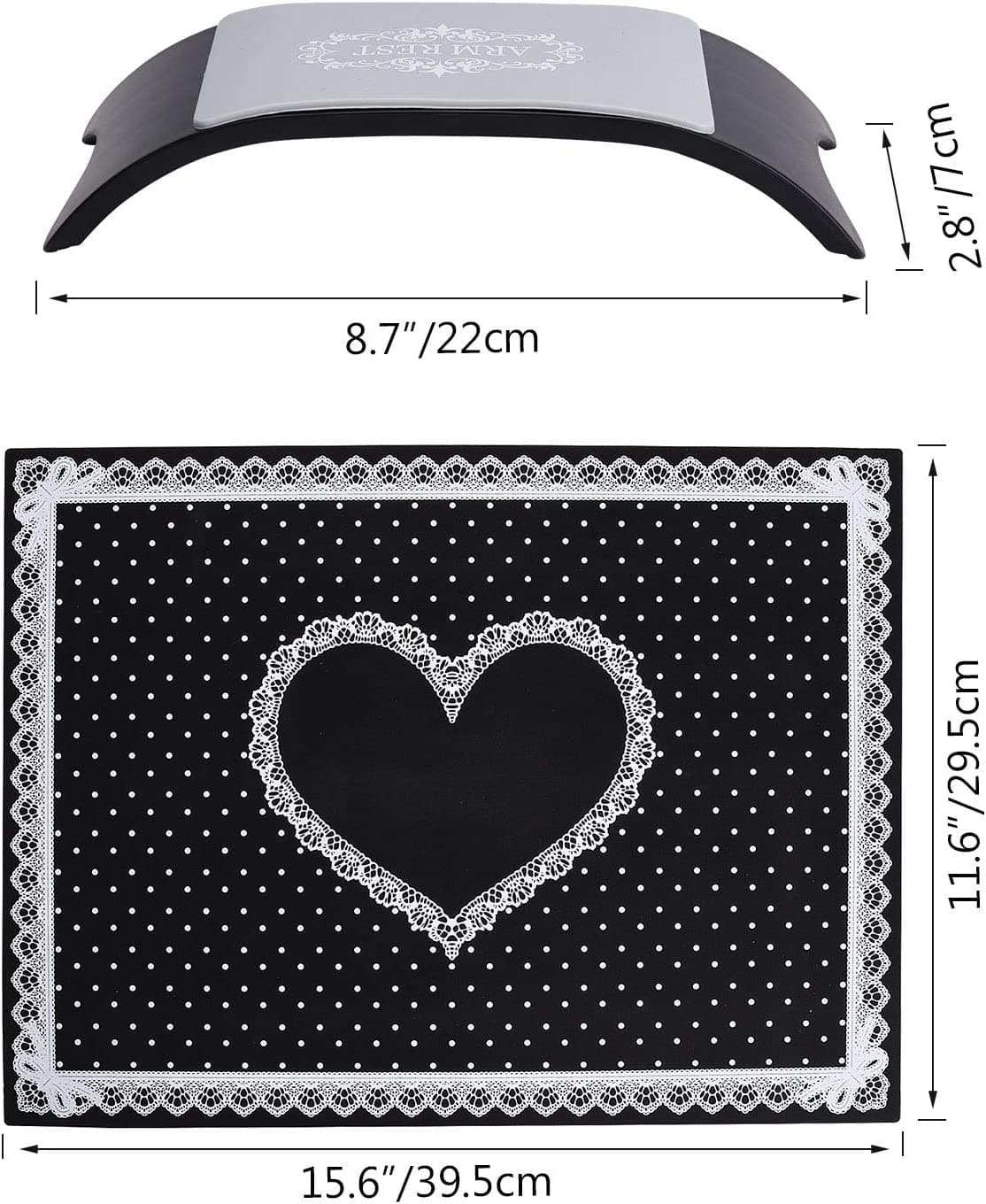 Hand Rest + Mat - 2
