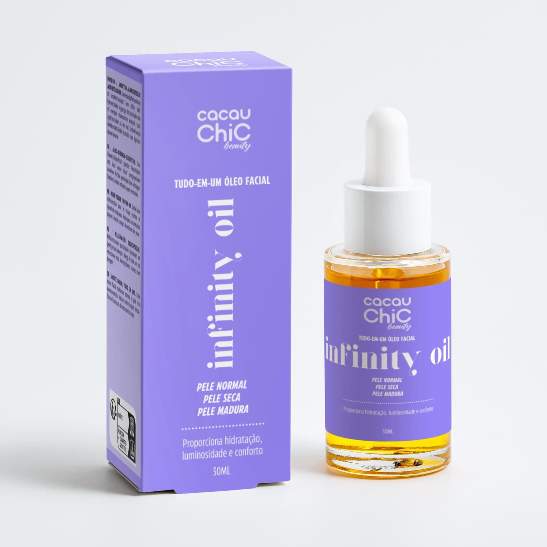 Infinity Oil - Huile Visage Glow - Cacau Chic Beauty