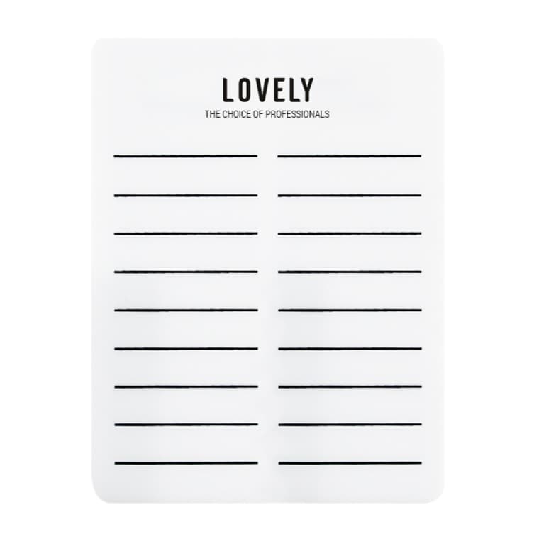 Palette Lovely Double - Organisation pour Extension de Cils