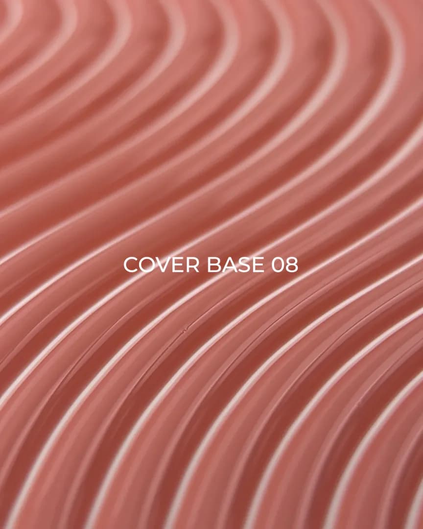Cover Base Nº8 – Camouflage Base Dunkelbeige – 13 ml LUNAmoon - 3