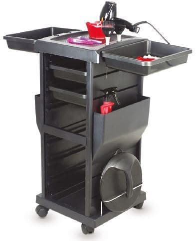 Carrito Auxiliar Peluquería Barbero Multifuncional - 3