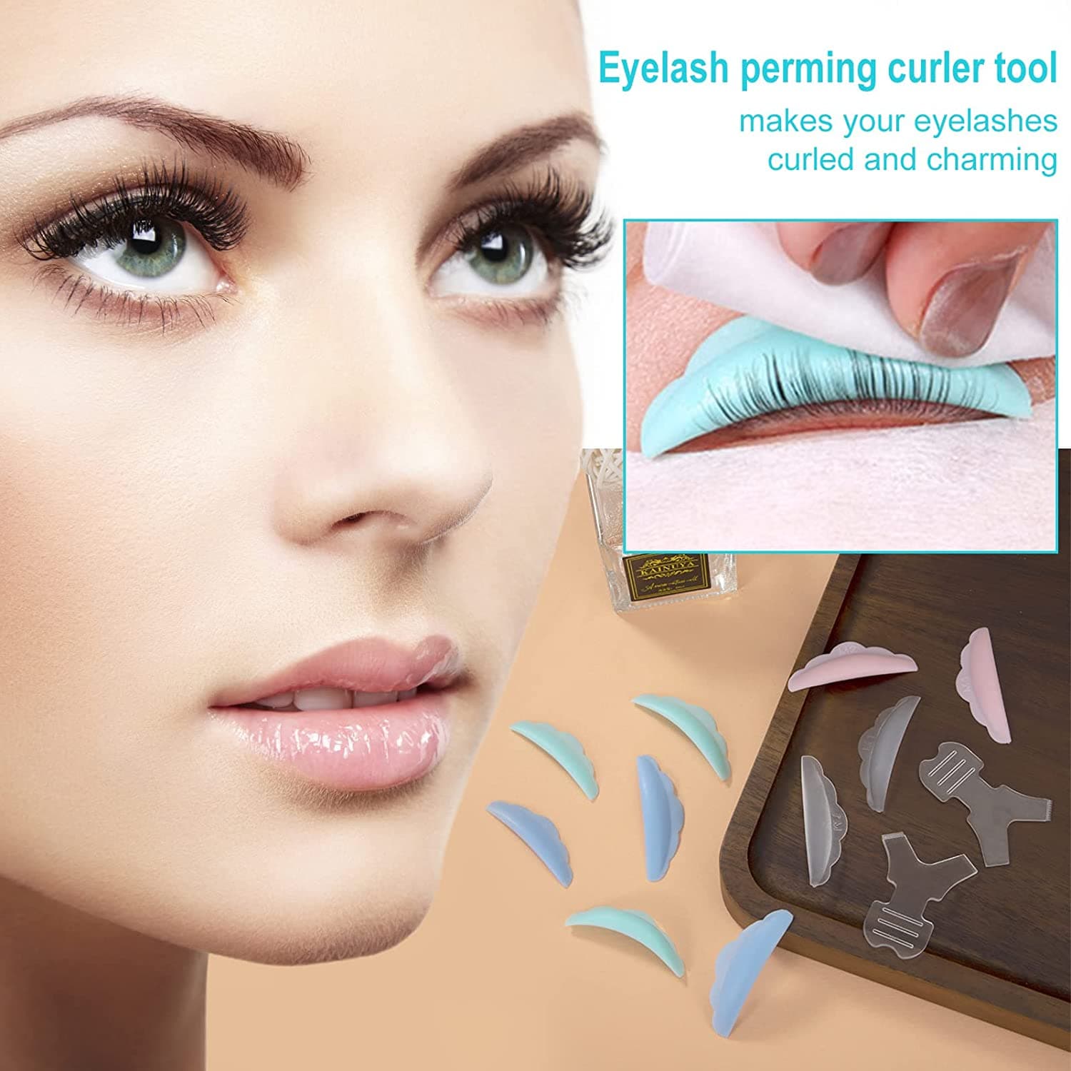 Kit 40 Molds + 4 Eyelash Modeling Spatulas - 5