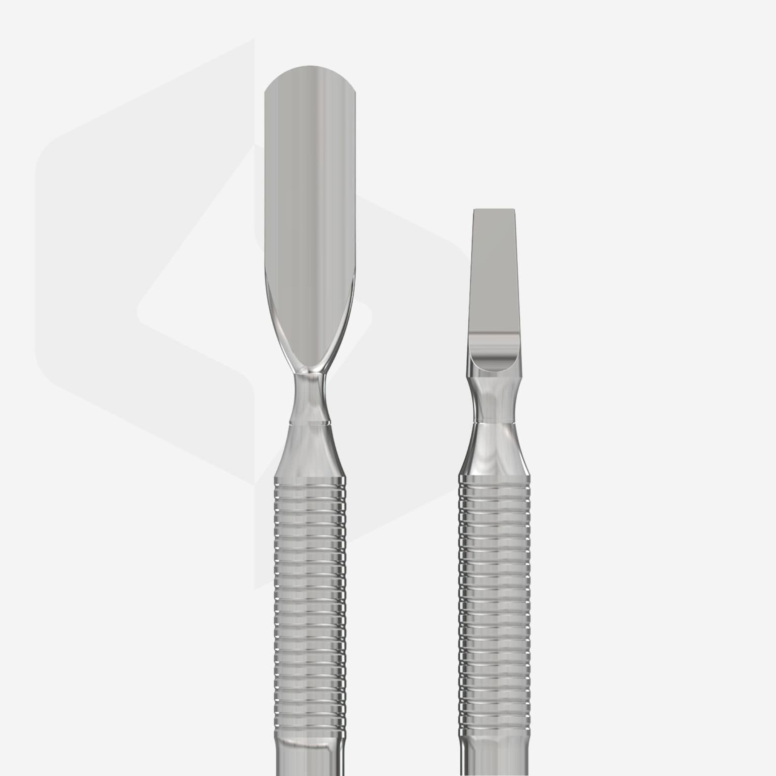Espátula de Manicura Staleks Pro Expert 30 Tipo 5 – Pusher redondeado ancho + Espátula recta ancha - 3