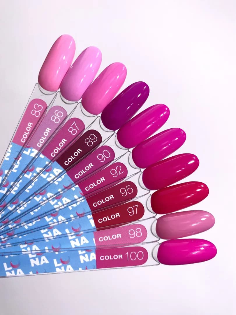 Gel-Lack – Gel Polish Nr. 86 Hot Pink – 13 ml LUNAmoon - 5