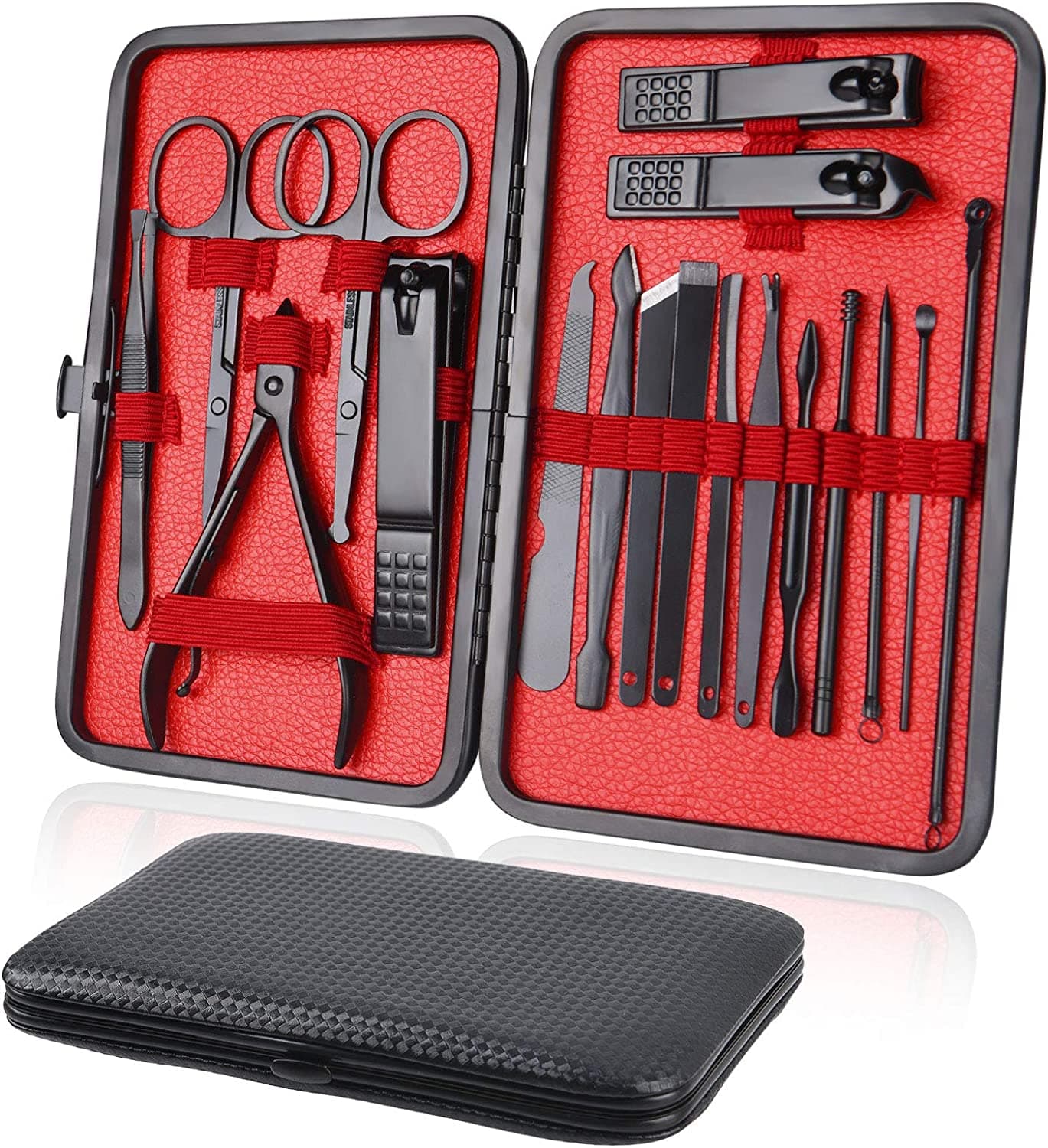 🌸 18-teiliges Set für Gesicht Maniküre Pediküre 18 Teile - 2