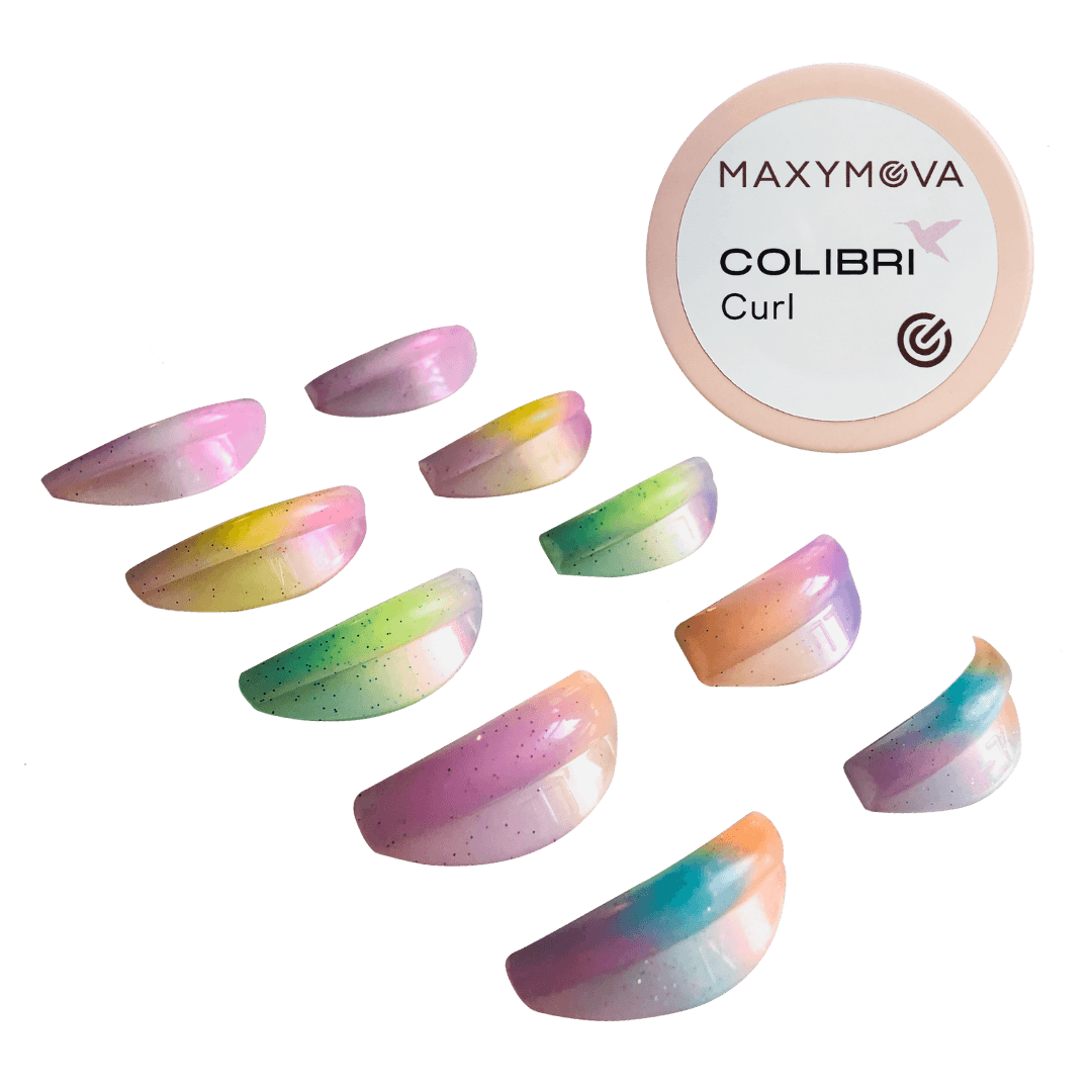 Maxymova Colibri Curl, Moldes de Silicone 5 pares
