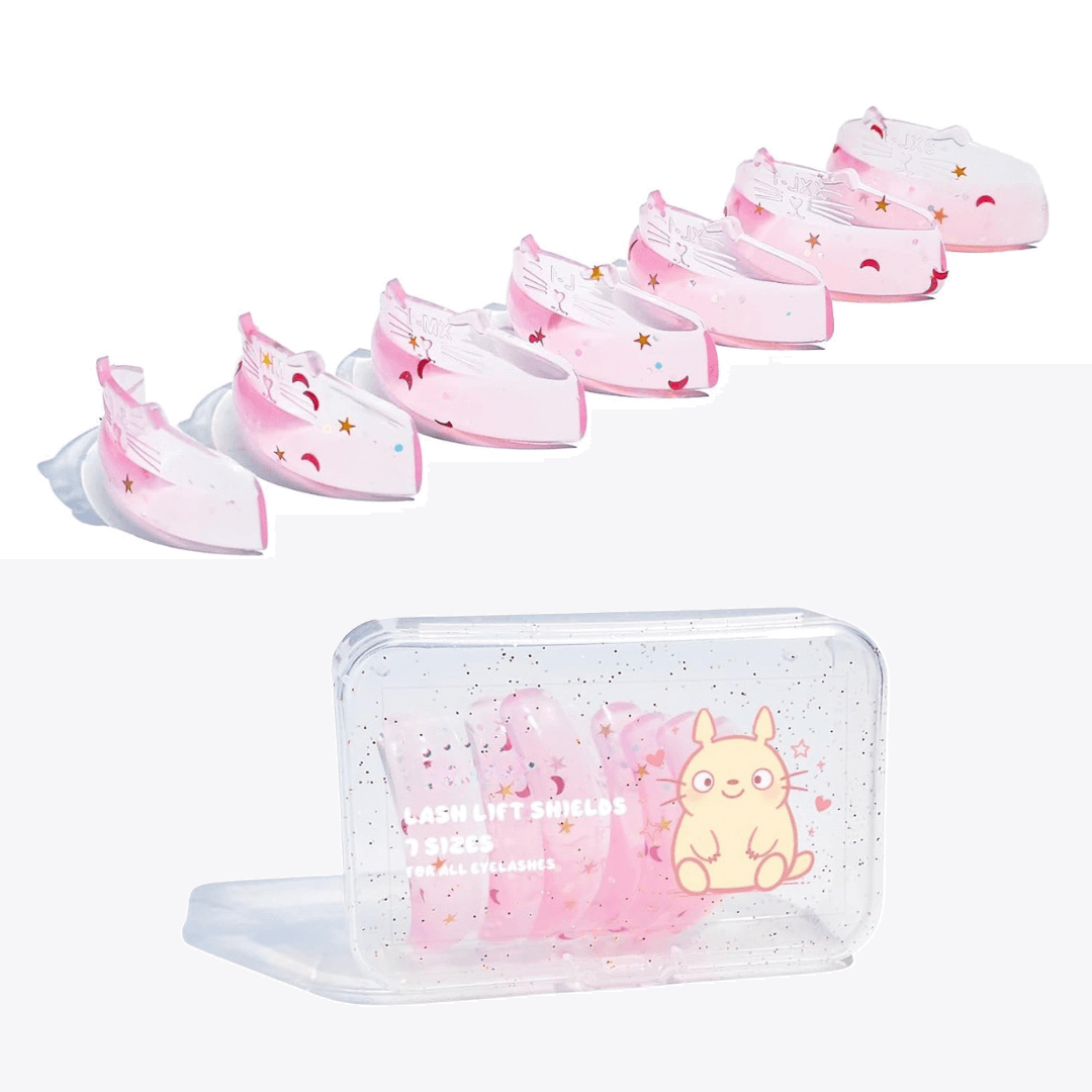 Silicone Lifting Eyelash Molds Kit – 7 Pairs