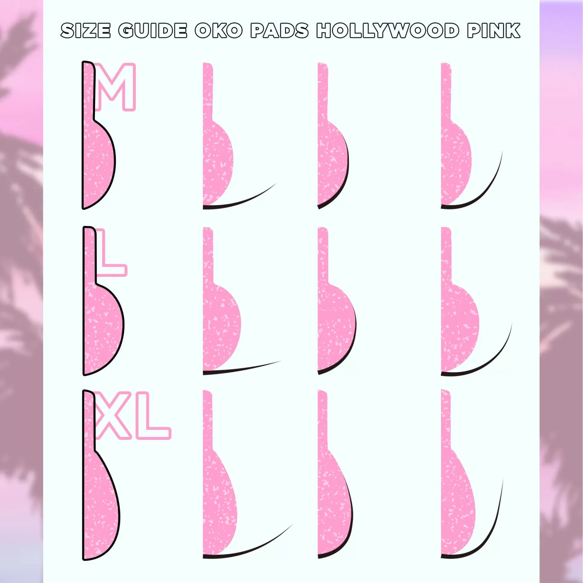 Lash Lift Mold Kit OKO Hollywood Pink - 3
