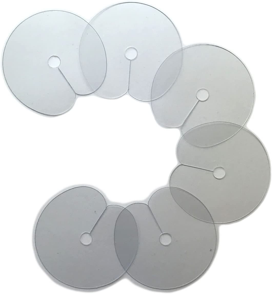 Disque pour Extensions de Cheveux 6 Pièces 6 Unités - 1