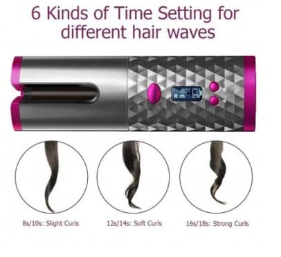 NEW Automatic Cordless Hair Styler - 5