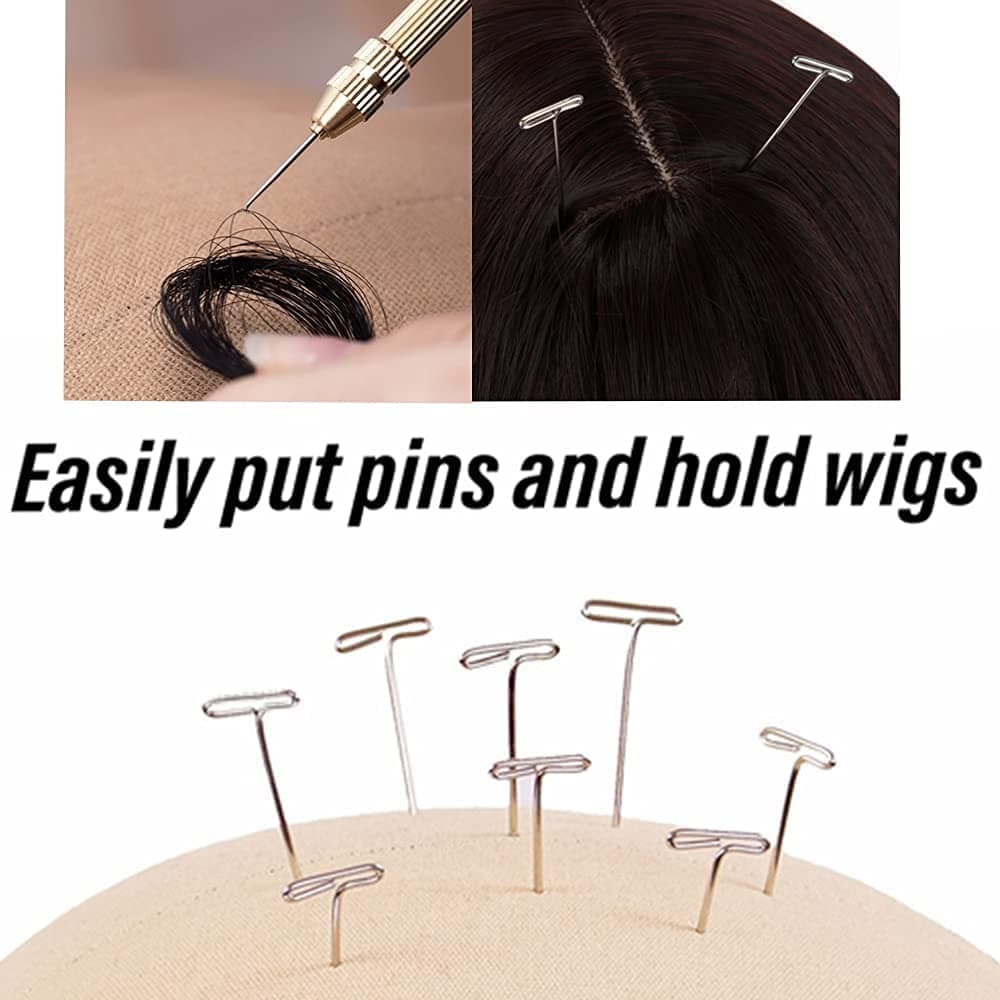 Mannequin Head for Wig with Tripod + Accessories - 4