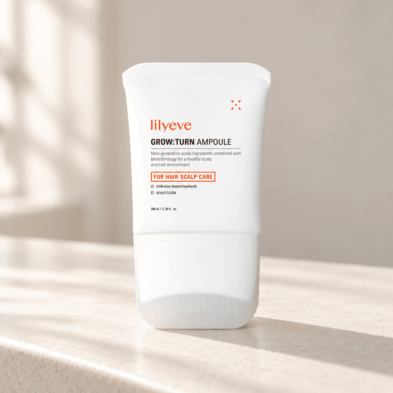 Lilyeve Grow:Turn Exosome — Serum with Brush 100 ml, illustrative context, one unit