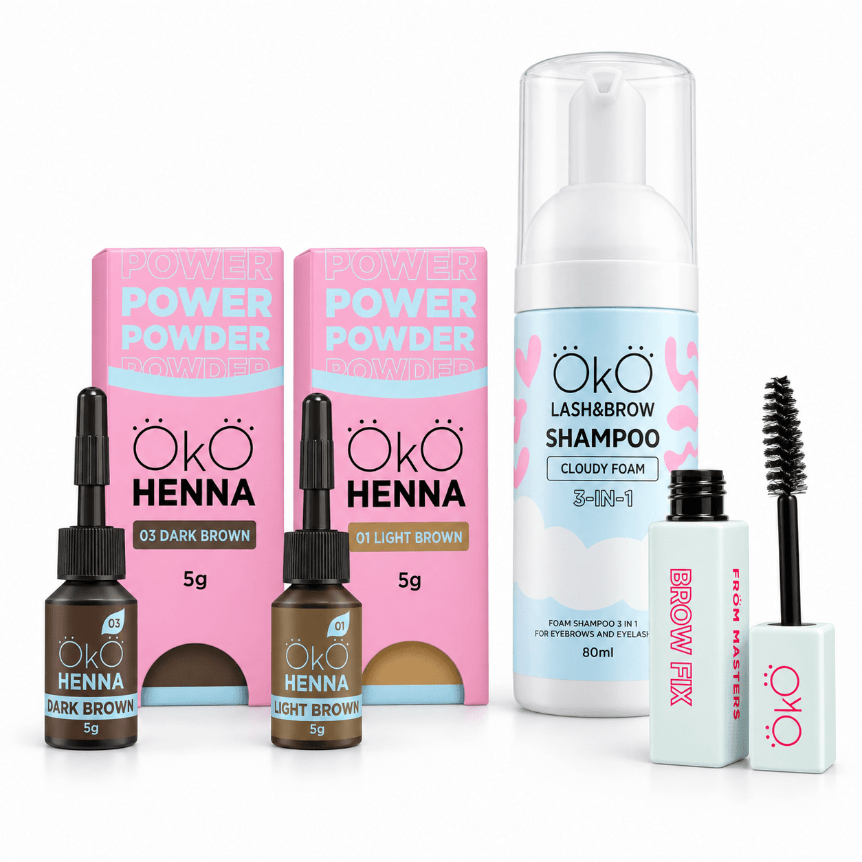 Kit Essencial Henna Sobrancelhas