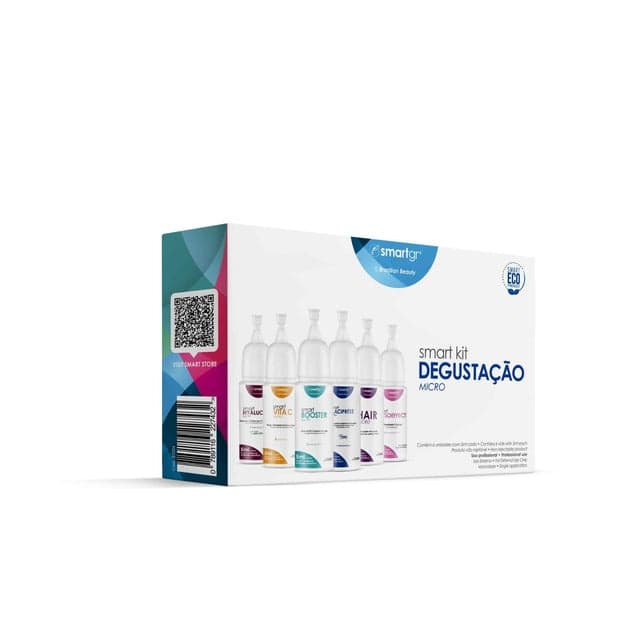 Kit Degustação – Cuidados Faciais e Capilares Smart GR 6 × 5 ml