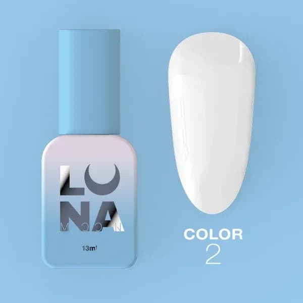 Verniz Gel – Gel Polish Nº02 Branco – 13 ml LUNAmoon