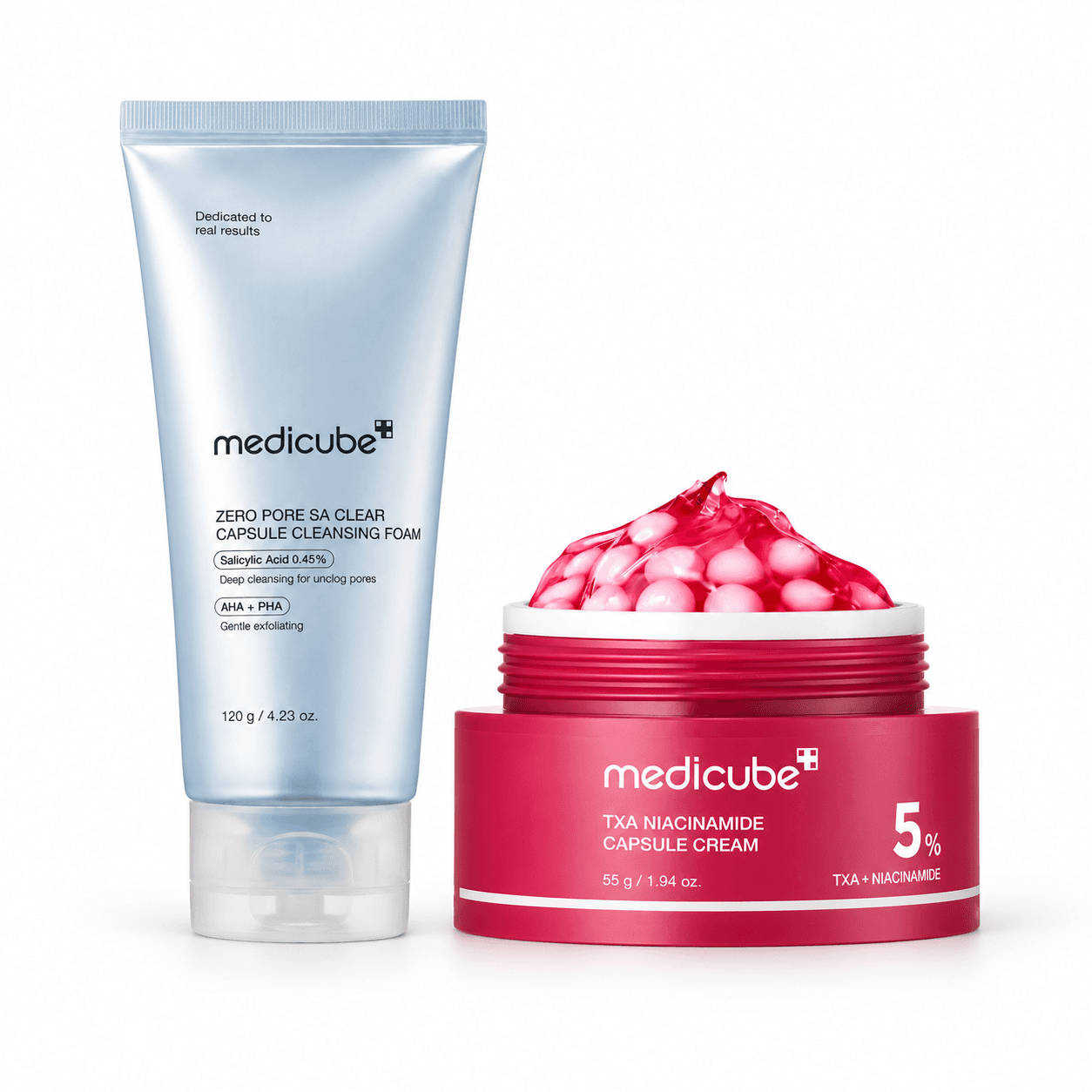 Kit Medicube — Limpeza e Tom Uniforme 2 Produtos