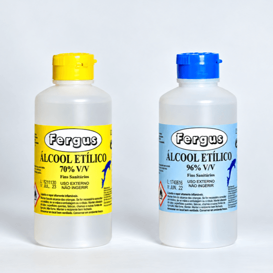 Álcool Etílico 70% ou 96% - 250 ml - 1